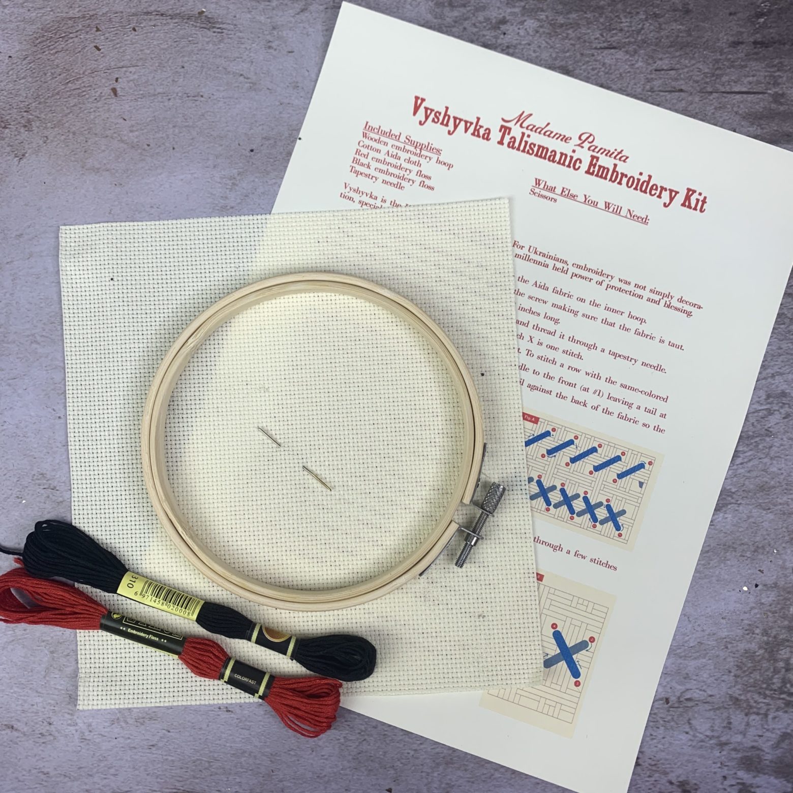 Ukrainian Magic - Vyshyvka Talismanic Embroidery Kit